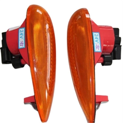JAC HFC1041 HFC1048 Σινιάλα στροφής πλευρικών φορτηγών Μέρη αυτοκινήτων με πλαστικό και ισχύ 72W