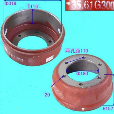 JAC HFC1040 ρυμουλκούμενο φορτηγό τροχός φρένο τύμπανα αυτοκίνητο ρύθμιση σούαλινγκ OEM 2100320390