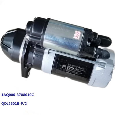 DCEC 4BT κινητήρας ντίζελ 1AQ000-3708010C για οχήματα JAC 24V 6.0KW 10 δόντια