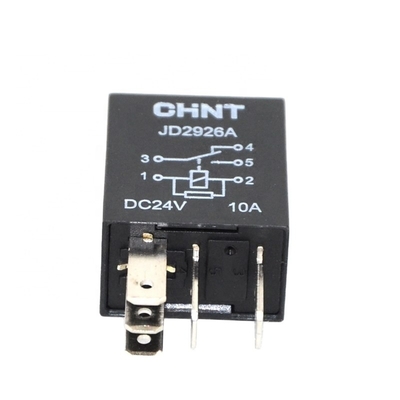 1B18037300026 JD2926A Πεντάγωνο ρελέ DC24V/10A για την αντικατάσταση/επισκευή ηλεκτρικών εξαρτημάτων φορτηγών